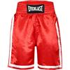 Everlast Competition Pantaloncini, Rosso/Bianco, M Uomo