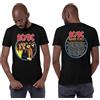 AC/DC MEACDCRTS030 Magliette Donna, Nero, M Uomo