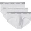 Calvin Klein Uomo Pantaloncini Boxer Confezione da 3 Balance con Fascia con Logo, Bianco (White), M