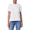 GANT Polo da Donna Reg Shield SS Pique Polo, Eggshell, S
