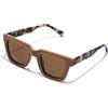 Hawkers ONE UPTOWN, Occhiali da sole Unisex - Adulto, Marrone Oliva, Taglia unica