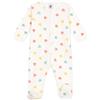 Petit Bateau A0cy1, Dormi Bene Unisex - Bimbi 0-24, Bianco/Multicolore, 24 mesi