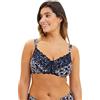 Sans Complexe Reggiseno da Donna Flora Full Coverage, Stampa Floreale Blu e Pallido Rosa, 6C