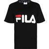 Fila Baia Mare Classic Logo, T-Shirt Unisex - Adulto, Black, 86/92