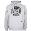 Star Wars Felpa con Cappuccio Millenium Badge da Uomo, Grigia (Grey Heather Hgy), M UK
