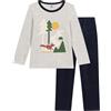 Petit Bateau Pigiama a Maniche Lunghe Bambini e Ragazzi