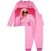 Disney Pigiama Barbie Bambina in Cotone, comodità e Morbidezza, Perfetto per la Notte, Design Colorato e Divertente, Rosa Chiaro, 3 Anni