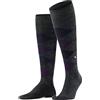 Burlington Melange Edinburgh M Kh lana fantasia 1 paio, Calzini Uomo, Verde Green Leaf 7271, 40-46