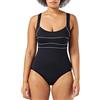Haute pression - Y8003, Costume Intero da Donna, Nero(Noir (Noir/Blanc)), Taglia Produttore: 48