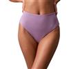 Calvin Klein Donna Slip Bikini High Waist Foderato, Viola (Lilac Quartz), S