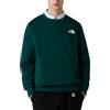 THE NORTH FACE Felpa da Uomo Girocollo Simple Dome Verde Codice NF0A89FB1KI
