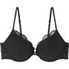 Women'secret Reggiseno Push Up Femenine Lace Reggiseno da Donna, Nero, 3C