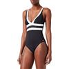 Haute pression R1011 Costume Intero, Noir/Blanc, 38 Donna
