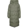 VERO MODA Vmno Long Coat Cappotto Trapuntato, Quercia, XS Donna
