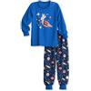 CALIDA Toddlers Space Set di Pigiama, Galaxy Blue, 104-110 Bambini e Ragazzi