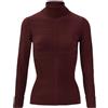 MORGAN Maglione Dolcevita a Maniche Lunghe, Colore Rosso, Taglia XS