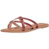 Amazon Essentials Sandalo Slide Basso con Cinturino Donna, Tan, 42 EU