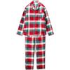 United Colors of Benetton Pig(Giacca+Pant) 40EP4P00C Set di Pigiama, Rosso, XXL Uomo