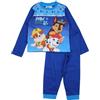Disney Pigiama in Cotone da Bambino Paw Patrol, Completo Comodo ed Elegante per Ragazzi, Perfetto per la Notte, Marina, 8 Anni