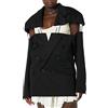 maison blanche Giacca con Tagli, Nero, 6