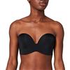 Wonderbra - Perfect Strapless BH, reggiseno Donna, Negro, 36 (Taglia produttore: 70D)