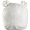 Prénatal Cappello in tricot bianco con orecchie