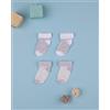 Prénatal Pack 2 calzini bimbo bianco e grigio
