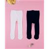 Prénatal Pack 2 collant bambina cotone