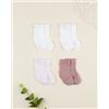 Prénatal Pack 4 calze bimba multicolor