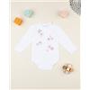 Prénatal Body bimba bianco/rosa fiori