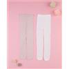Prénatal Pack 2 collant bambina rosa/bianco cuori