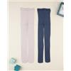 Prénatal Pack 2 collant microfibra bambina blu/rosa
