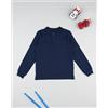 Prénatal Polo bambino blu maniche lunghe