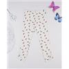 Prénatal Legging bambina beige fiori allover