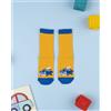 Prénatal Antiscivolo bambino giallo/blu macchinina
