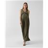 Prénatal Jumpsuit morbida premaman verde scuro