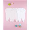 Prénatal Pack 3 tutine neonata interlock bianco/rosa