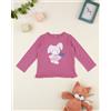 Prénatal T-shirt bimba rosa stampa coniglio