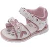 Chicco Sandalo bimba fiori e foglie bianco - chicco fogil