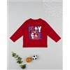 Prénatal T-shirt bimbo rossa "play time"