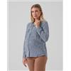 Prénatal Camicia premaman righe bianche blu con tasche