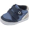 Chicco Sneakers bambino ortagnan blu/beige con doppio strappo | chicco