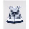 Prénatal ABITO elegante bimba RIGHE BLU CON FIOCCO