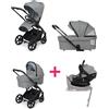 Foppapedretti SISTEMA COMBINATO TICTOC DISK INFANT REKLINE ICE + ADATTATORE - FOPPAPEDRETTI