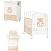 italbaby SET 3 Pz. PELUCHE NATURE -LETTO+BAGNETTO+PIUMONE - italbaby