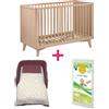 italbaby SET 1stCLASS 3 Pz ROSA DEL DESERTO -LETTO+MATERASSO+PIUMONE - italbaby