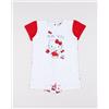 Prénatal Pigiamone bimba hello kitty "cherry" bianco/rosso