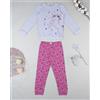 Prénatal Pigiama leggero bambina grigio/fucsia unicorno