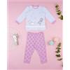 Prénatal Pigiama bimba grigio/rosa Aristogatti