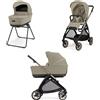 Inglesina Electa system duo - hangar beige con telaio bronze - inglesina